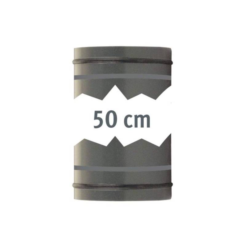 Lilie Rohr 500 mm, beidseitig O-Ring 40 mm/Rohrstecksystem GrauGelb von Sonstige