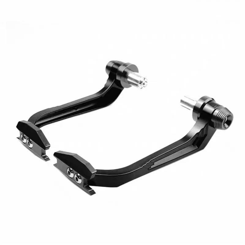 Handprotektoren Motorrad 17-22mm Lenker Für Benelli Für TRK 502X Für TNT 125 Für BN 125 Für Leoncino 500 752S 502C Universal Motorrad Handschutz Lenker Handprotektoren(Schwarz) von CAIDIS
