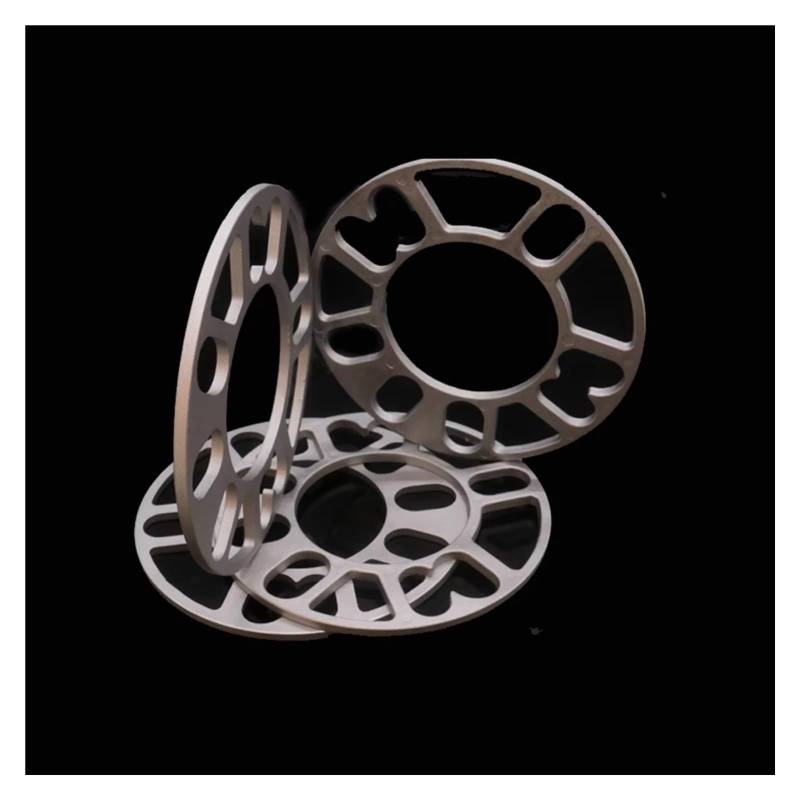 Spürverbreiterungsatz 3/5/8/10mm Spurverbreiterungen Distanzscheiben Platte Für 4/5 Bolzenfelgen 4x100 4x108 4x114,3 5x100 5x108 5x110 5x115 5x120 Spurplatten Distanzscheibe(5mm) von CAIDIS
