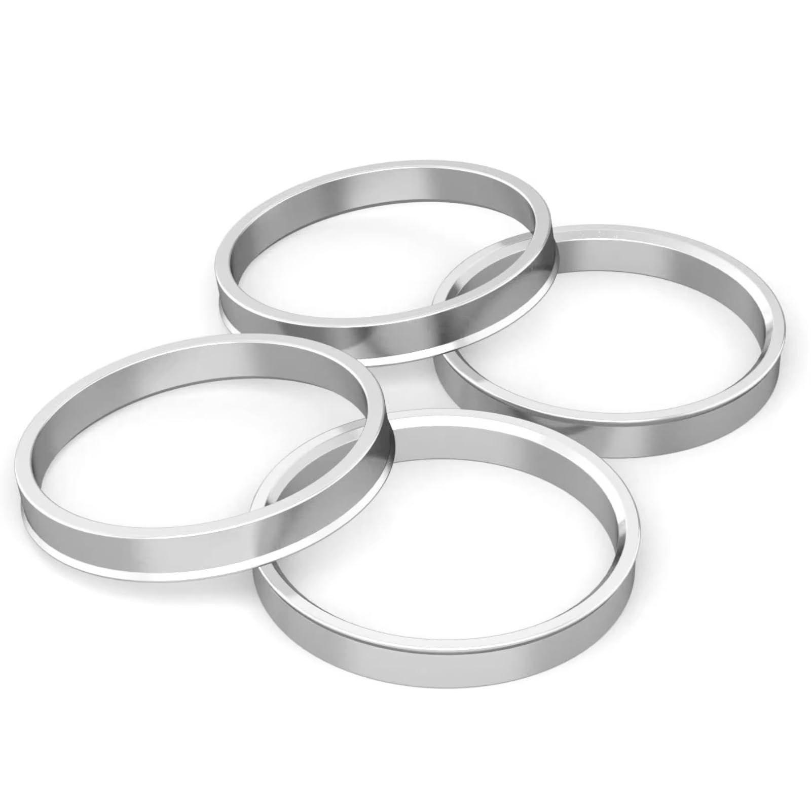 Spürverbreiterungsatz Aluminiumlegierung-Radnaben-Mittelring Radbohrungskragen OD 66,6 Bis ID 57,1 60,1-54,1 65,1-63,3 67,1-66,1 73,1-56,1 75,1-72,6 Spurplatten Distanzscheibe(65.1 to 60.1) von CAIDIS