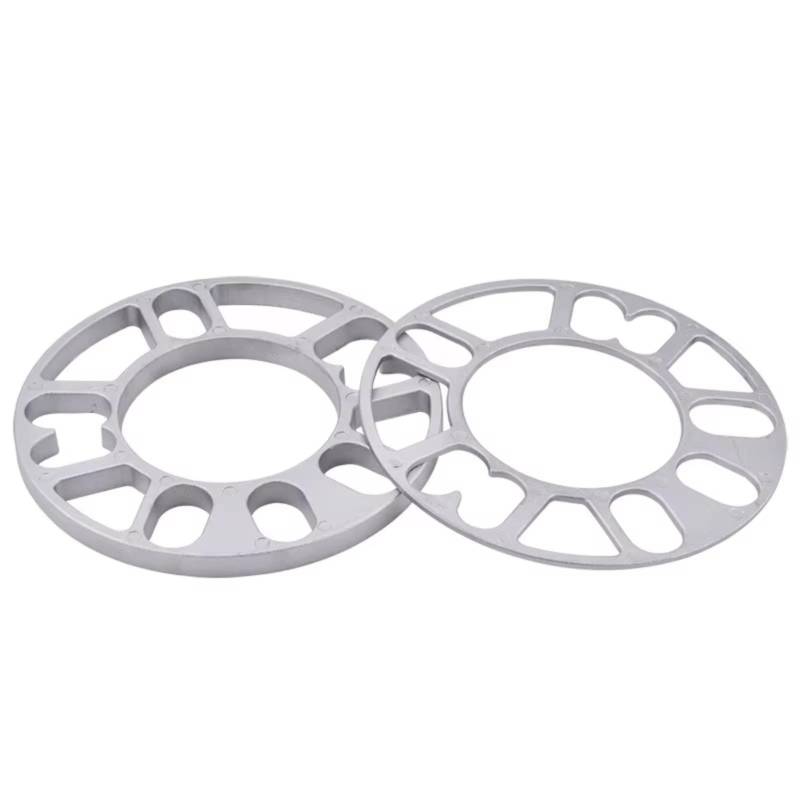 Spürverbreiterungsatz Aluminiumlegierung Spurverbreiterungen 3/5/6/8/10mm Dichtung Reifennabenadapter Für 4x100 5x100 5x108 5x112 5x114,3 5x120 Spurplatten Distanzscheibe(3mm) von CAIDIS