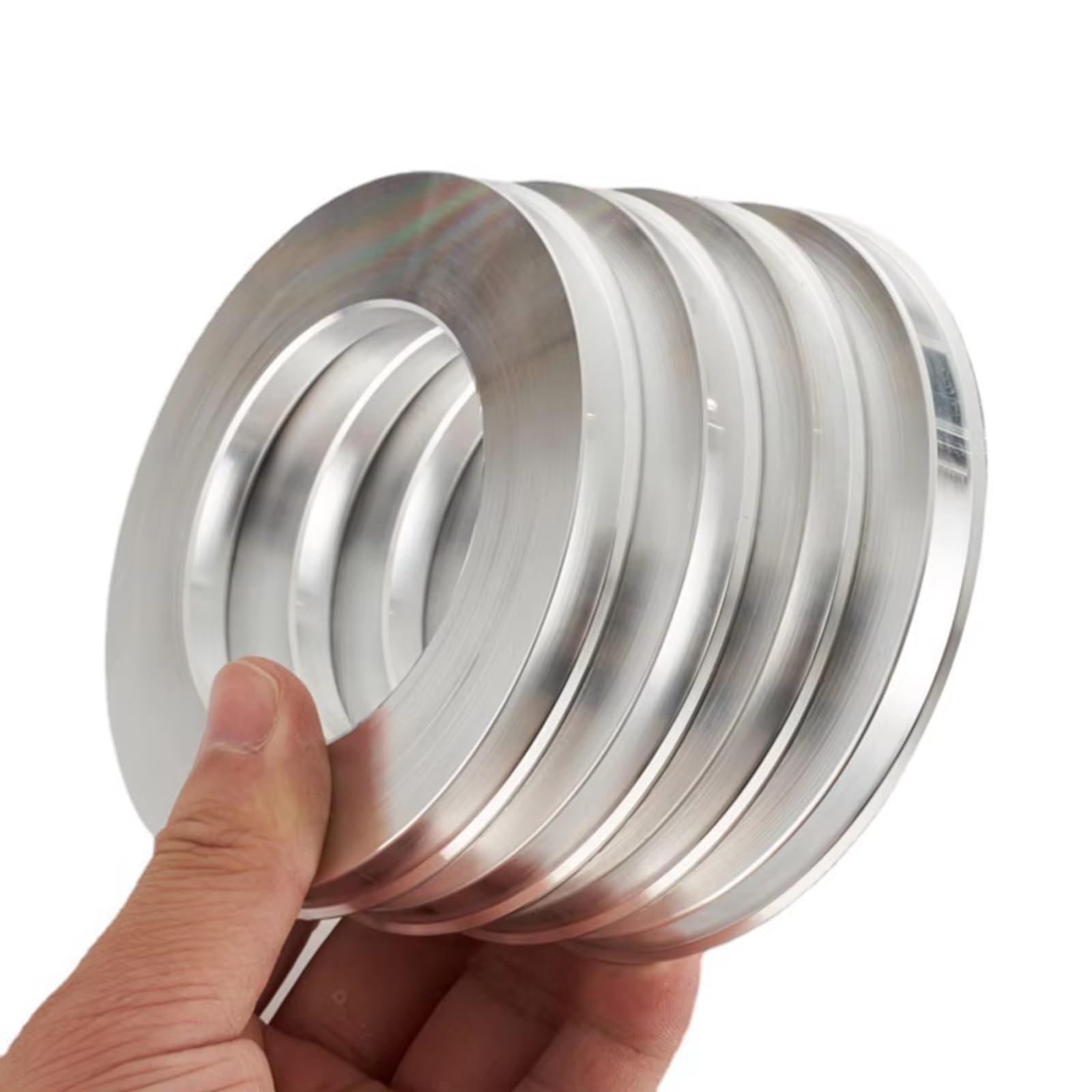 Spürverbreiterungsatz Auto Aluminium Legierung Rad Hub Centric Ringe Center Bohrung 60,1-56.1/66,6-57.1/66,1-64.1/67,1-57.1/73,1-57.1/73,1-60,1 Spurplatten Distanzscheibe(63.4-57.1mm) von CAIDIS