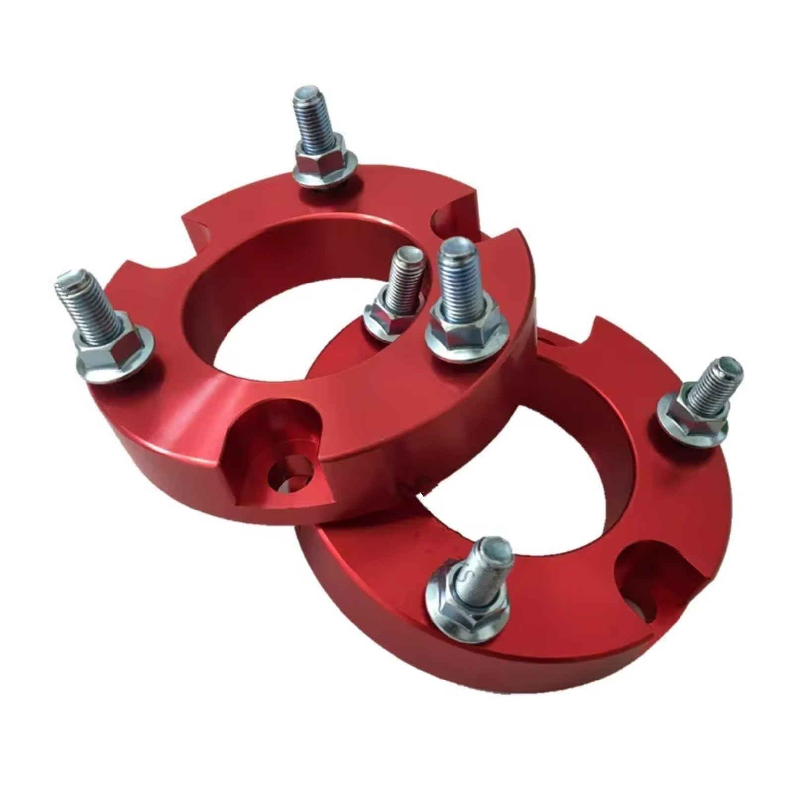 Spürverbreiterungsatz Für Nissan Für Navara 1 "Absorber Schock Spacer Auto Teile Front Lift Kit 25mm Rot 1 Paar Spurplatten Distanzscheibe Spürverbreiterungsatz Für Nissan Für Navara 1 "Absorber Schock Spacer Auto Teile Front Lift Kit 25mm Rot 1 Paar Spurplatten Distanzscheibe von CAIDIS