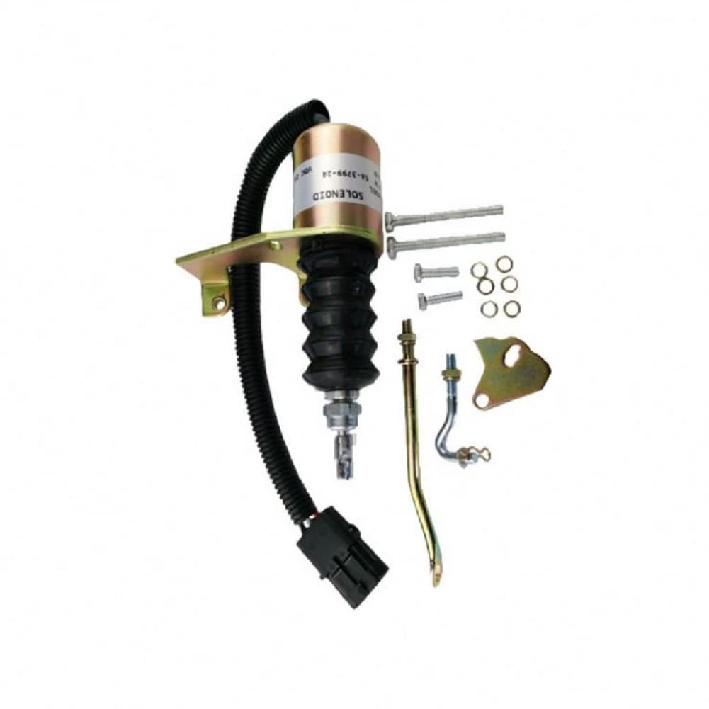 24V Magnetventil für Kraftstoffabsperrung SA-3799-24 Compatible with D-E-U-T-Z B0/SCH 1751ES RSV CAIJUN-AUTO 24V Magnetventil für Kraftstoffabsperrung SA-3799-24 Compatible with D-E-U-T-Z B0/SCH 1751ES RSV CAIJUN-AUTO von CAIJUN-AUTO