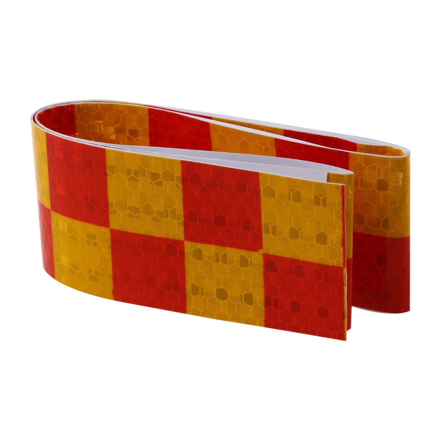 CAIONPLE 1M Reflektierende Sicherheitswarnung Aufkleber, Rot Gelb CAIONPLE 1M Reflektierende Sicherheitswarnung Aufkleber, Rot Gelb von CAIONPLE
