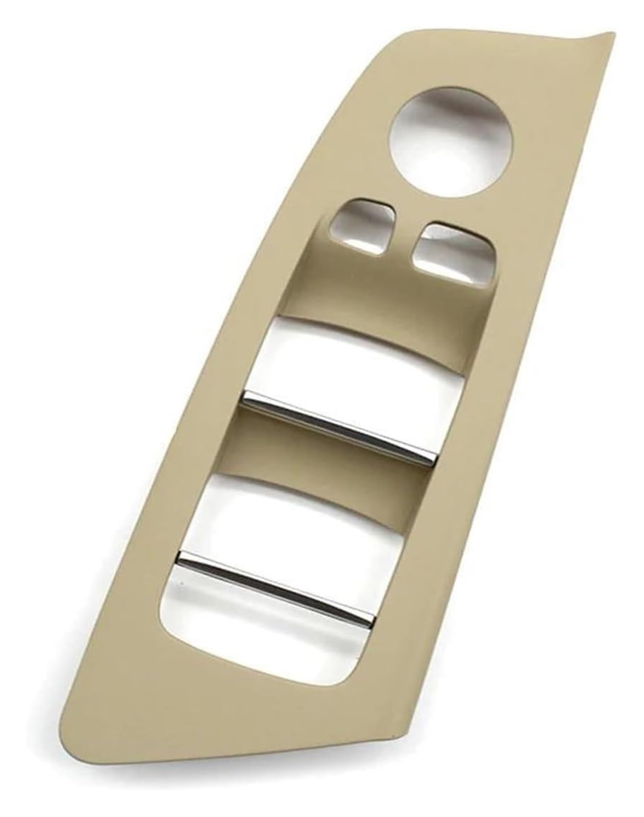 Für B&MW 5er M5 G30 G31 F90 525 528 2017-2020 RHD Auto Vorne Hinten Tür Fensterheber Schalter Panel Abdeckung Trim Innen Türgriff(Beige Front Right) von CAIZHICNC