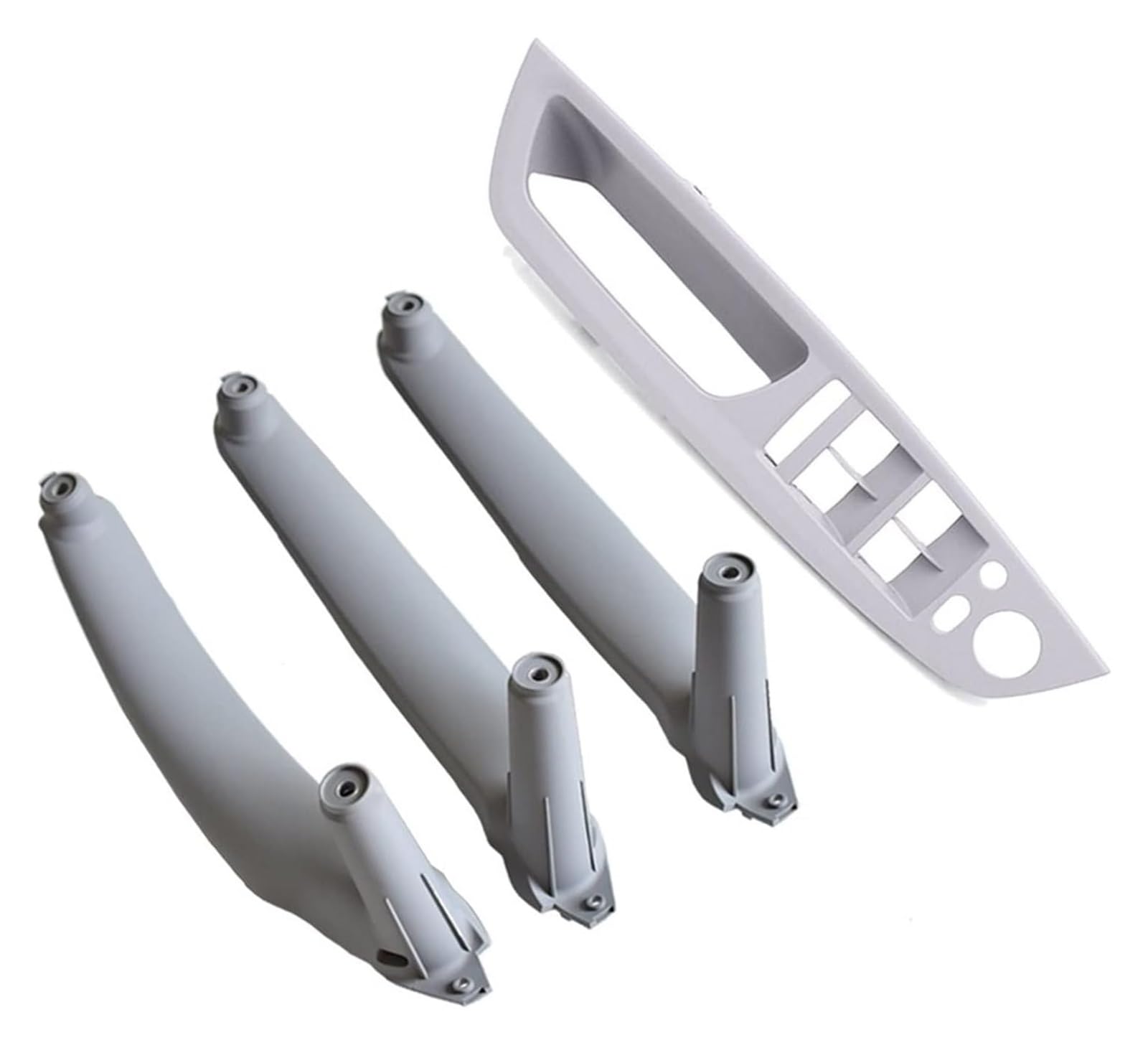 Für B&MW E70 E71 E72 X5 X6 2007-2014 Armlehne Kohlefaser Auto Innentürgriff Innenverkleidung Pull Trim Abdeckung Innen Türgriff(Gray) von CAIZHICNC