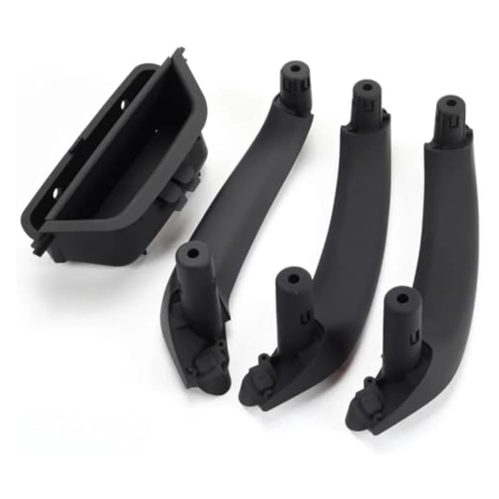 Für B&MW X3 X4 F25 F26 2010-2016 LHD RHD Auto Vorne Links Tür Innenzugverkleidung Innenverkleidung Griff Innentürgriff Innen Türgriff(Lhd 4pcs Black) von CAIZHICNC