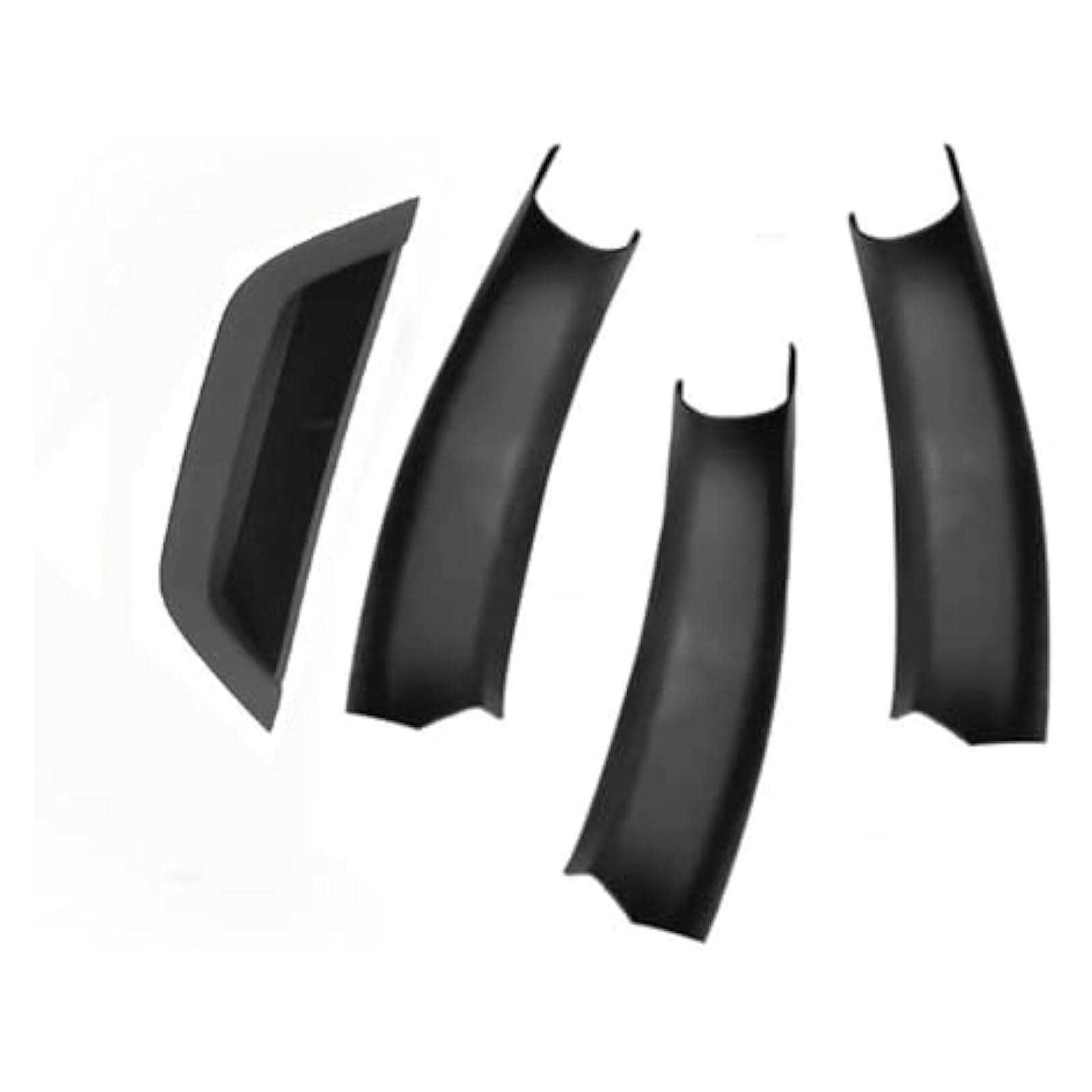 Für B&MW X3 X4 F25 F26 2010-2016 LHD RHD Türgriffe Panel Pull Trim Abdeckung Zubehör 4-TLG Auto Innentürgriff Innen Türgriff(Black Set) von CAIZHICNC