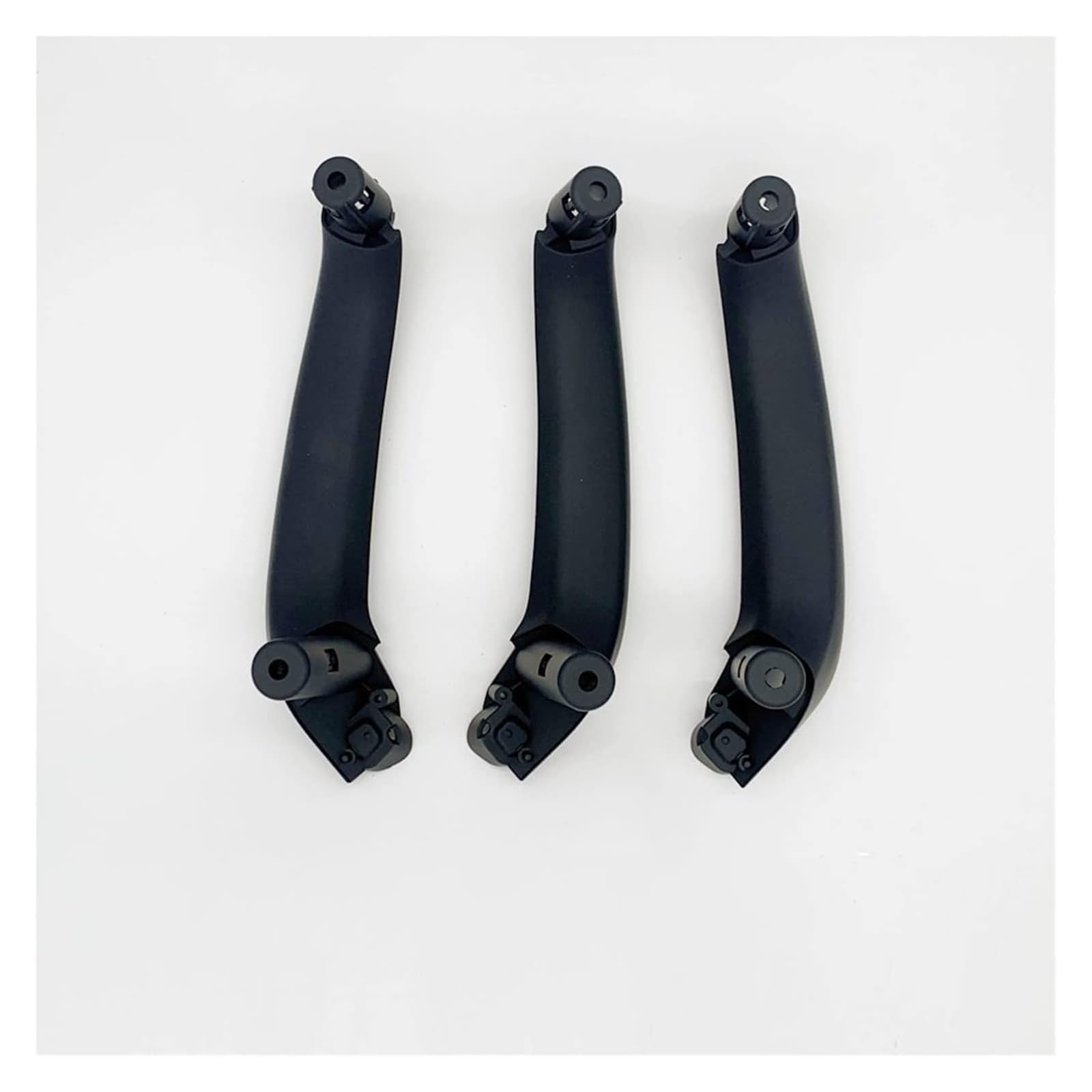 Für B&MW X3 X4 F25 F26 2010-2017 Autoinnenraum Armlehnen Türgriffverkleidung Griff Pull Trim CoverAutozubehör Innen Türgriff(Lhd 3pcs Set Black) von CAIZHICNC
