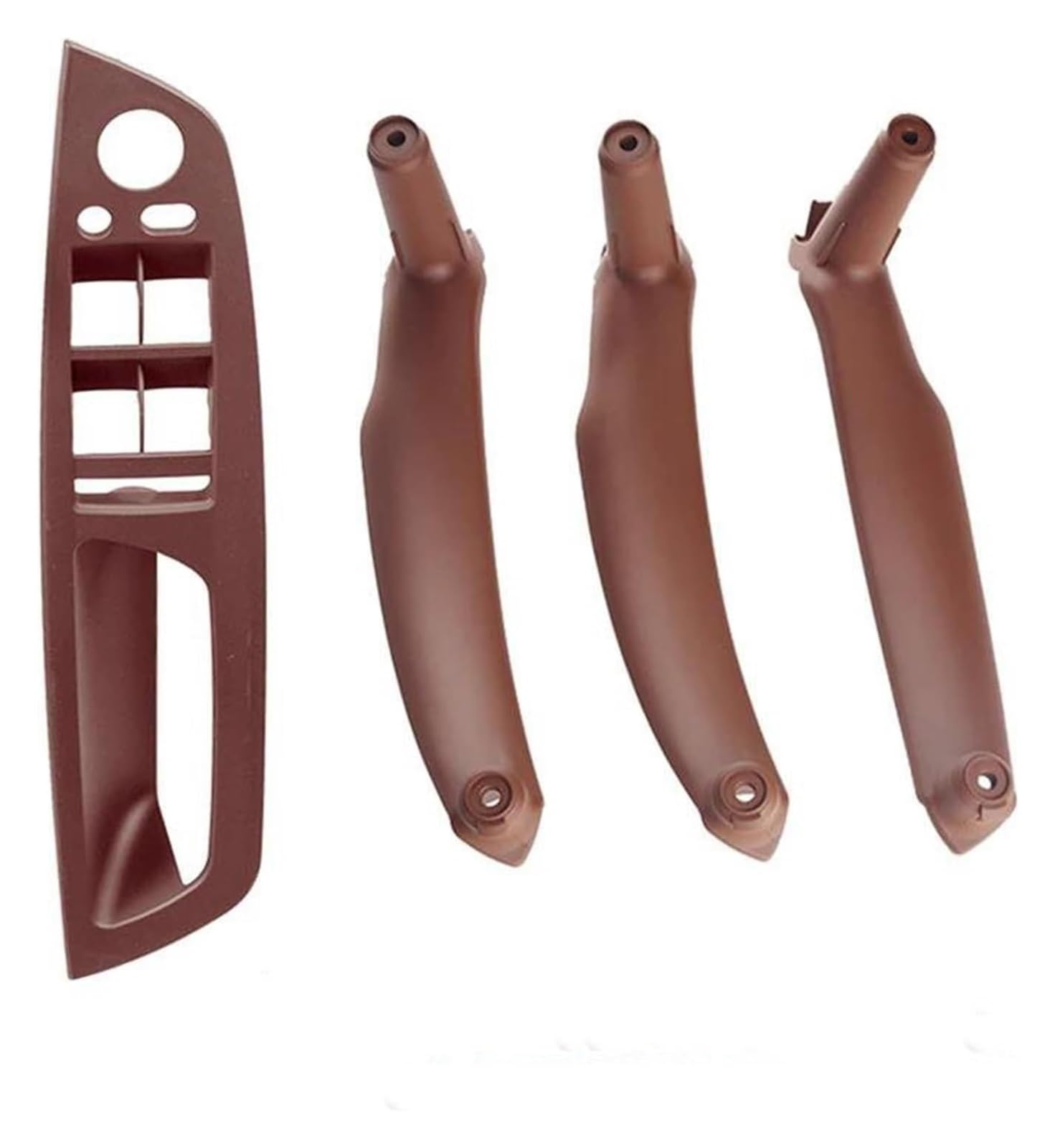 Für B&MW X5 X6 E71 E70 2007 2008 2009 2010-2014 Innentür-Zuggriffe Ersetzen Auto-Innenverkleidung Türgriff Innen Türgriff(4 Reddish Brown,Left Hand Drive) von CAIZHICNC