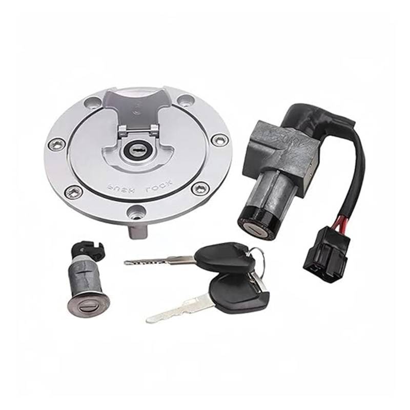 Motorrad Zündschalter Für CB190R Für CBF190R Motorrad Tankdeckel Schloss Zündschloss Set Mit Schlüssel Zündschalter Tankdeckel(B) von CAIZHICNC