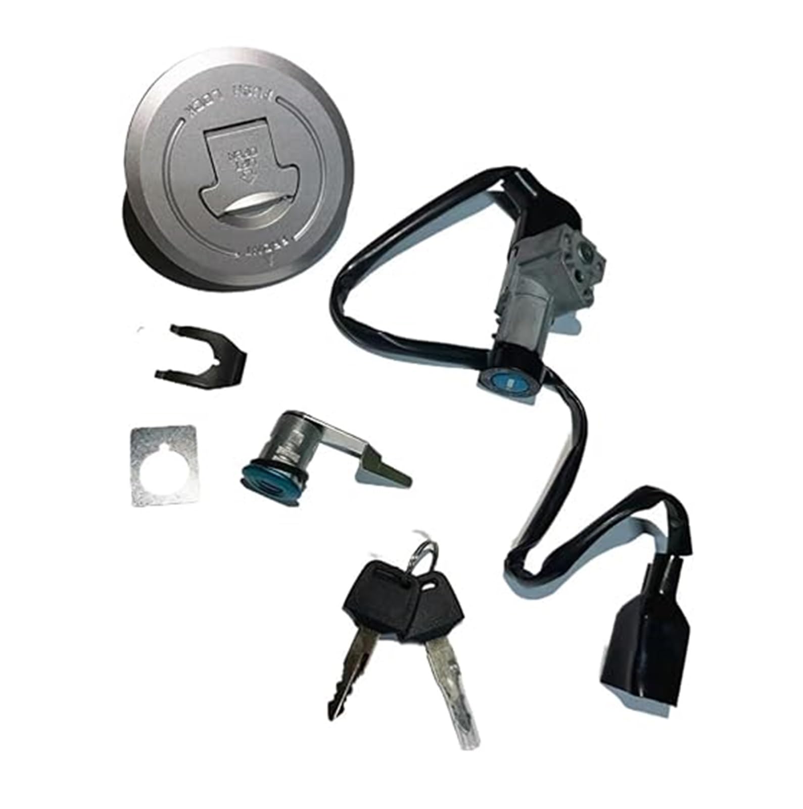 Motorrad Zündschalter Für CBF125 Für CBF 125 2009-2013 Motorradschlosssatz Zündschalter Komplettsatz OEM:35010-KWF-950 Zündschalter Tankdeckel Motorrad Zündschalter Für CBF125 Für CBF 125 2009-2013 Motorradschlosssatz Zündschalter Komplettsatz OEM:35010-KWF-950 Zündschalter Tankdeckel von CAIZHICNC
