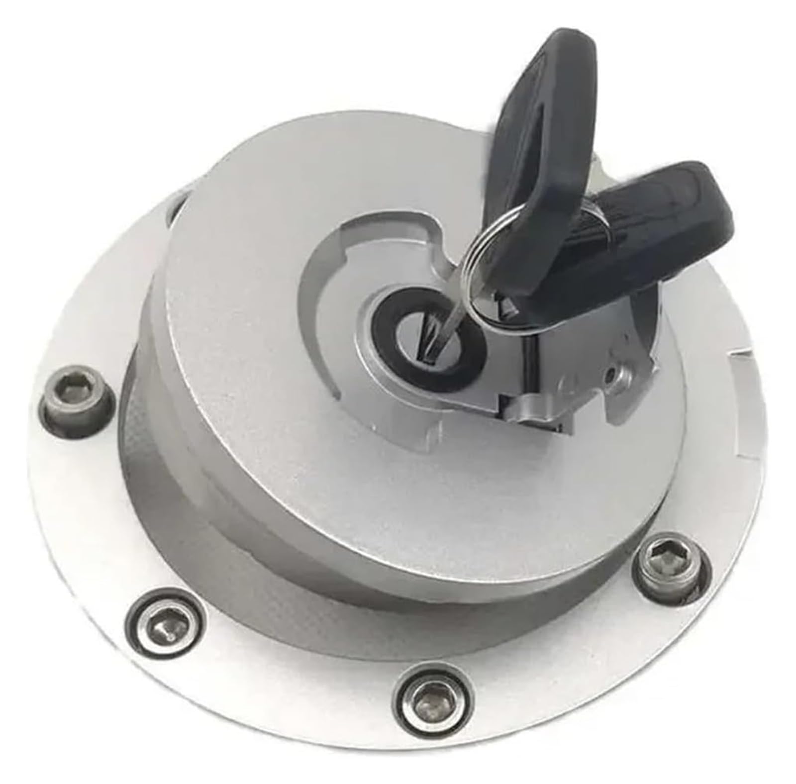 Motorrad Zündschalter Für CBR1000R Für CBR1000RR 2004-2007 Zündschloss Tankdeckel Abdeckung Sitzschloss Set Schlüssel Zündschalter Tankdeckel(Fuel Tank Cap) von CAIZHICNC