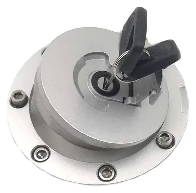 Motorrad Zündschalter Für CBR1000R Für CBR1000RR 2004-2007 Zündschloss Tankdeckel Abdeckung Sitzschloss Set Schlüssel Zündschalter Tankdeckel(Fuel Tank Cap) von CAIZHICNC