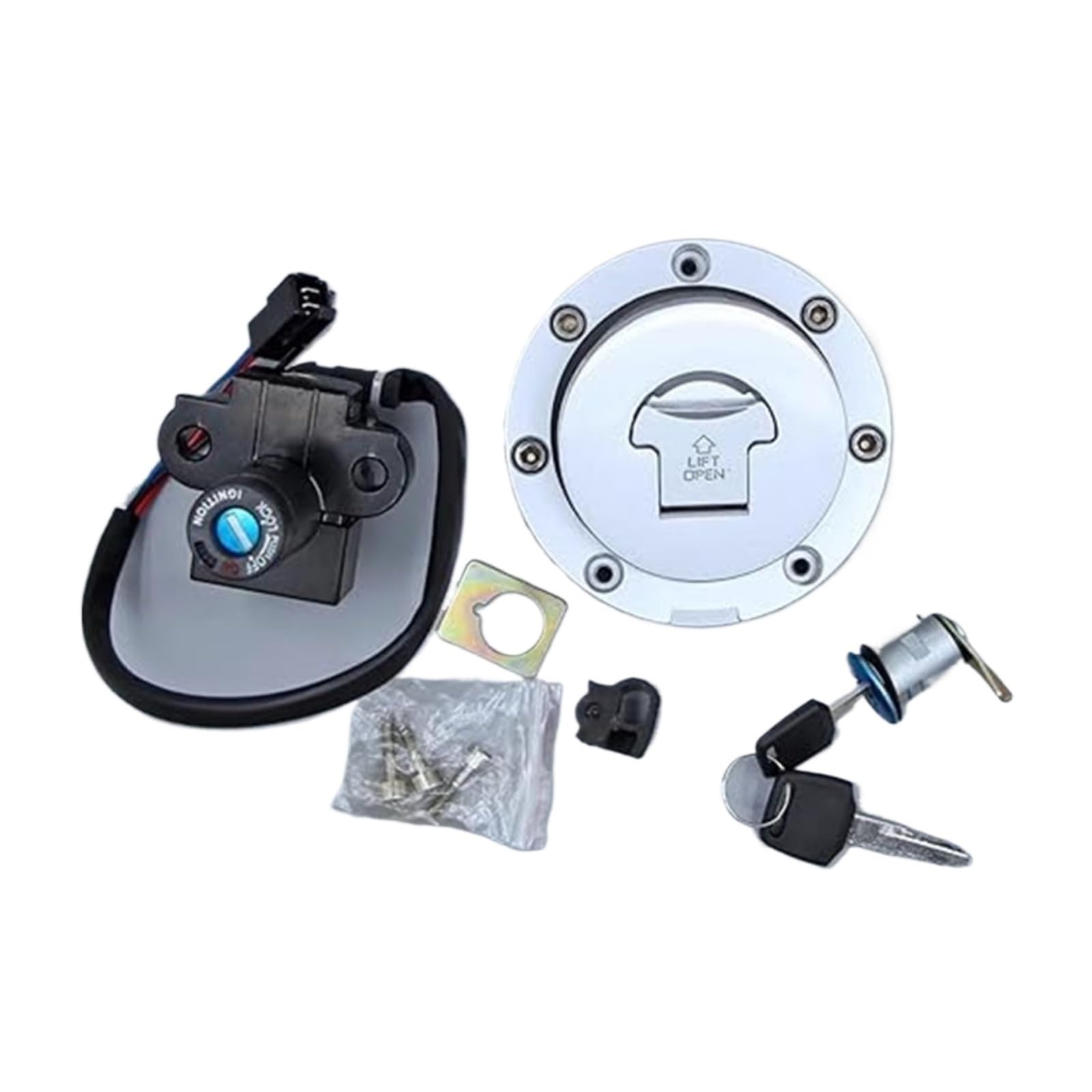 Motorrad Zündschalter Für CBR900RR 1992 1993 1994 1995 1996 1997 1998 Motorrad Zündschloss Tankdeckel Abdeckung Key Lock Set Zündschalter Tankdeckel Motorrad Zündschalter Für CBR900RR 1992 1993 1994 1995 1996 1997 1998 Motorrad Zündschloss Tankdeckel Abdeckung Key Lock Set Zündschalter Tankdeckel von CAIZHICNC