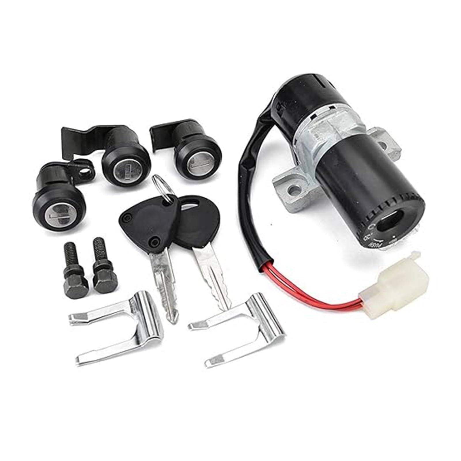 Motorrad Zündschalter Für FES125 Für FES150 Für FES250 1997-2005 Zündschalter Sitzschloss Mit Schlüsselsatz Zündschalter Tankdeckel Motorrad Zündschalter Für FES125 Für FES150 Für FES250 1997-2005 Zündschalter Sitzschloss Mit Schlüsselsatz Zündschalter Tankdeckel von CAIZHICNC