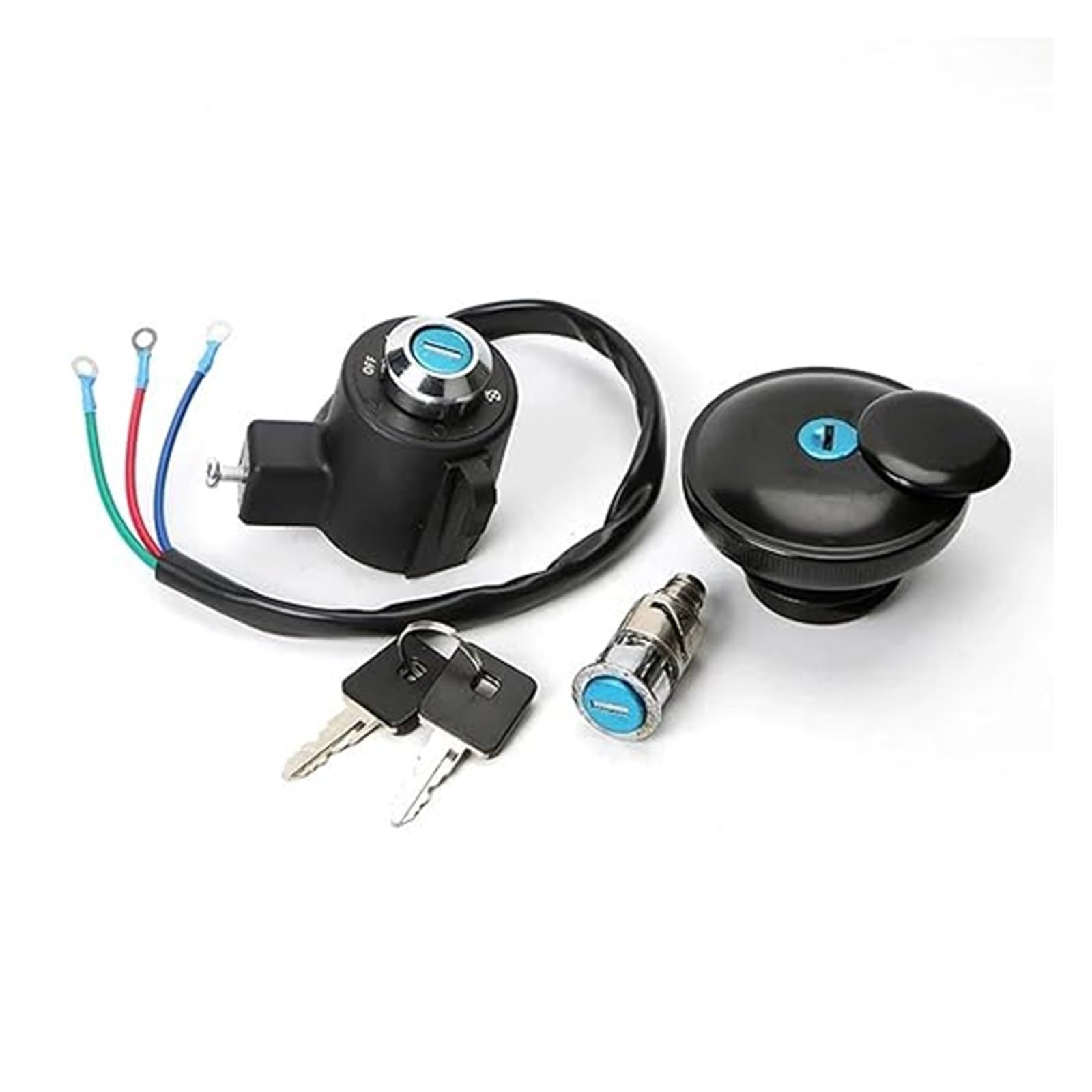 Motorrad Zündschalter Für Sportster 883 XL 883 1995-2003 Motorrad Zündschloss Sperren Kraftstoff Gas Tank Öl Kappe Mit 2 Schlüssel Set Zündschalter Tankdeckel Motorrad Zündschalter Für Sportster 883 XL 883 1995-2003 Motorrad Zündschloss Sperren Kraftstoff Gas Tank Öl Kappe Mit 2 Schlüssel Set Zündschalter Tankdeckel von CAIZHICNC