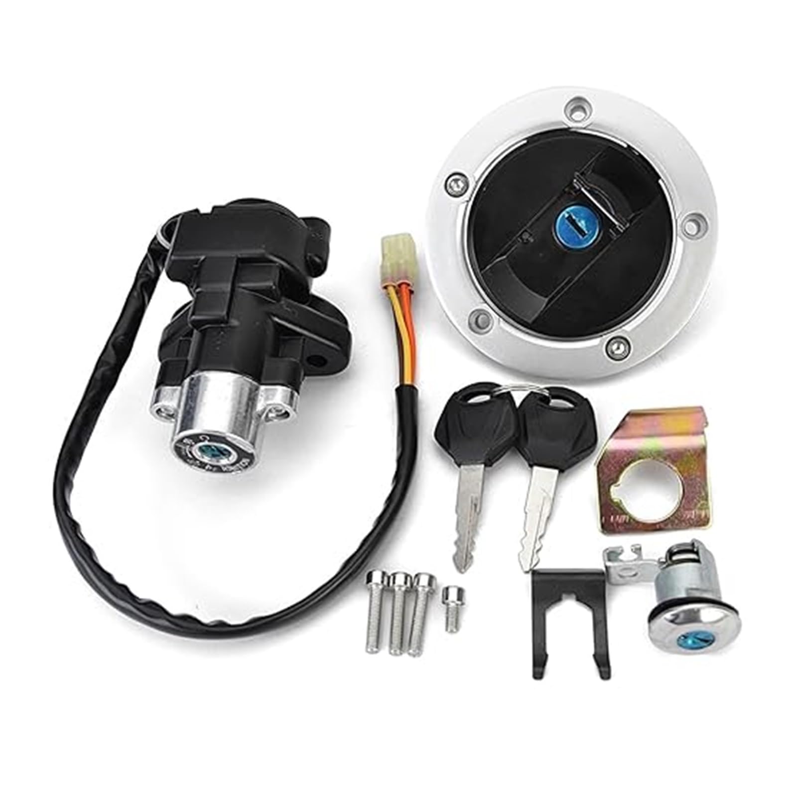 Motorrad Zündschalter Für Suzuki Für SV650 Für SV1000 Für SFV650 Für GSXR1000 2003-2015 Kraftstoff Tank Kappe Zündschalter Sitz Schloss Mit Schlüssel Kit Zündschalter Tankdeckel Motorrad Zündschalter Für Suzuki Für SV650 Für SV1000 Für SFV650 Für GSXR1000 2003-2015 Kraftstoff Tank Kappe Zündschalter Sitz Schloss Mit Schlüssel Kit Zündschalter Tankdeckel von CAIZHICNC