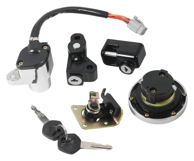 Motorrad Zündschalter Für Suzuki Für VZ1500 VZ 1500 2009-2019 Motorrad Zündschloss Sitzschloss Schlüssel Tankdeckel Anzug Zündschalter Tankdeckel von CAIZHICNC