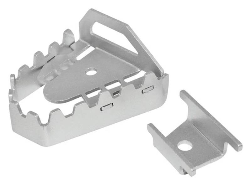 Motorradpedale Für BM&W Für F750GS Für F850GS 2018-2022 Hinten Fuß Bremshebel Pedal Vergrößern Verlängerung Peg Pad Extender Moto Motorrad Vorne Fußrasten(Silver) von CAIZHICNC
