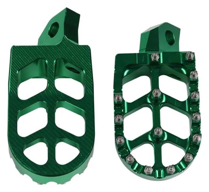 Motorradpedale Für Kawasaki Für KDX200 Für KDX220 Für KDX250 Für KX125 Für KX250 Für KX500 Dirt Bike Motorcycl Fußrasten Pedale Motorrad Vorne Fußrasten von CAIZHICNC