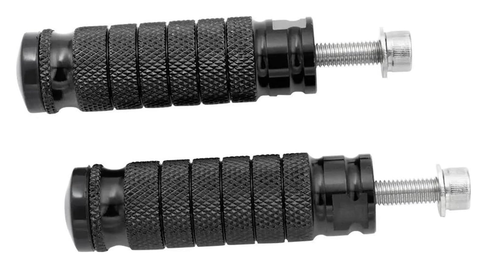Motorradpedale Für Kawasaki Motorrad Fußrastenanlage Motorrad Vorne Fußrasten(Black) von CAIZHICNC