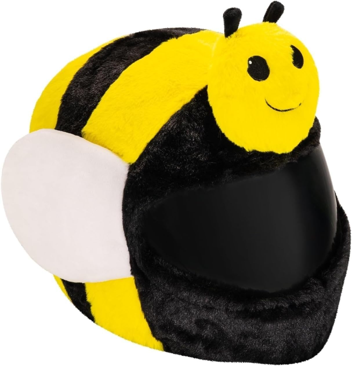 Motorradhelmbezug, Männer Frauen, Verrückte Lustige Fahrten, Geschenke, Anime, Süßes Motorradhelmzubehör, Cartoon, Flauschiges Plüschset For Motorrad, Weihnachtsmützen, Geschenk(22) von CAJUCA