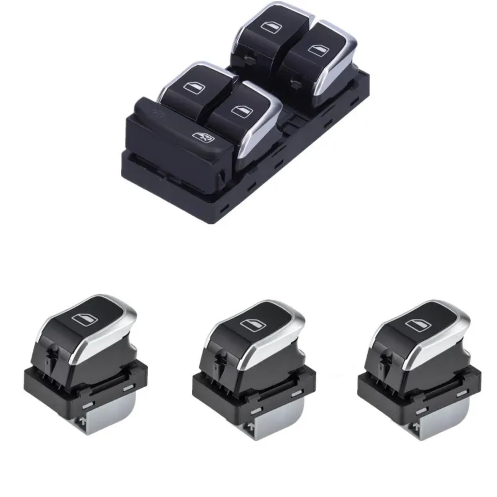 CAKYSE Kompatibel Mit A5 2008 2009 2010 2011 Für A4 Für S4 2008-2012 Power Für Master Fensterheber Control Schalter Taste 8kd959855 Elektrische Fensterheber(Set) von CAKYSE