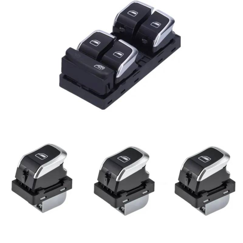 CAKYSE Kompatibel Mit A5 2008 2009 2010 2011 Für A4 Für S4 2008-2012 Power Für Master Fensterheber Control Schalter Taste 8kd959855 Elektrische Fensterheber(Set) von CAKYSE