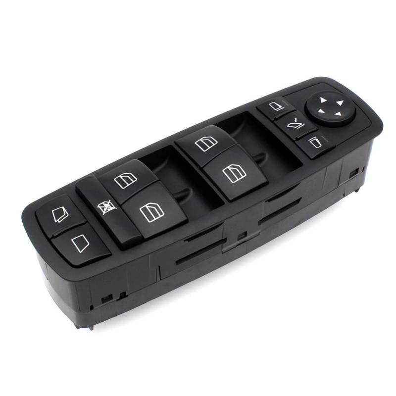 CAKYSE Kompatibel Mit Benz Für W164 Für W251 Auto Fenster Controller Schalter Taste Auto Fensterheber Control Schalter 2518300390 Elektrische Fensterheber(Black) von CAKYSE