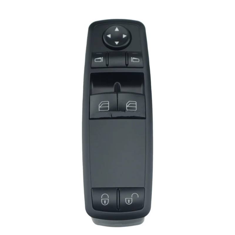 CAKYSE Kompatibel Mit Benz Für W245 B150 B160 B170 B180 B200 2005–2012 Fensterheberschalter Vorne Links Fensterspiegel-Steuerschalter A1698206510 Elektrische Fensterheber von CAKYSE