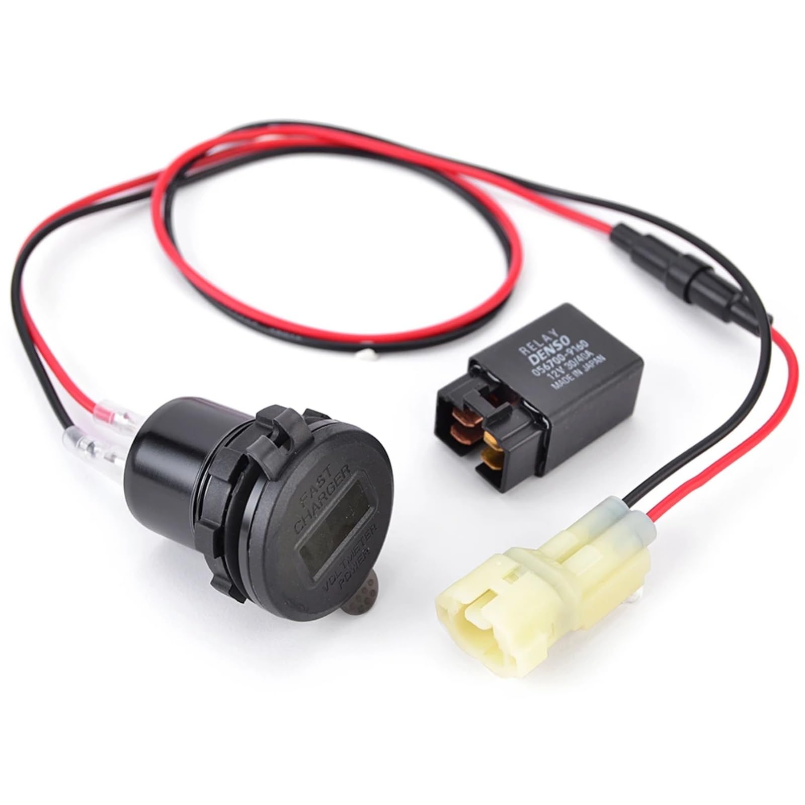 CAKYSE Kompatibel Mit Für Versys650 2022 2023 2024 Motorradzubehör Kamera Handy Typ C Einzel-USB-Schnellladegerät Mit Relais Anlassermagnetrelais CAKYSE Kompatibel Mit Für Versys650 2022 2023 2024 Motorradzubehör Kamera Handy Typ C Einzel-USB-Schnellladegerät Mit Relais Anlassermagnetrelais von CAKYSE