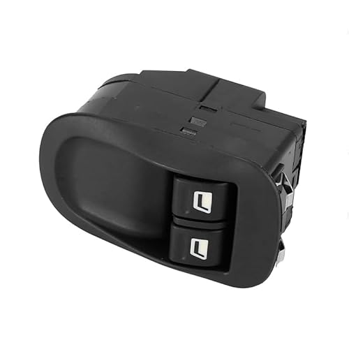 CAKYSE Kompatibel Mit Peugeot 206 2000–2014 Fensterheberschalter-Knopf Fensterheberschalter-Knopf 6554.Wq Elektrische Fensterheber von CAKYSE