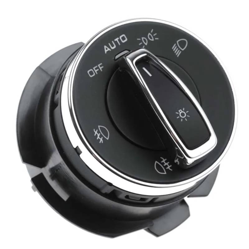 CAKYSE Lichtschalter Scheinwerfer Kompatibel Mit Porsche Für Cayenne 2011 2012 2013 2014 2015 2016 2017 2018 Scheinwerferlicht Nebelscheinwerfer-Steuerschalter Auto 95861353305 von CAKYSE
