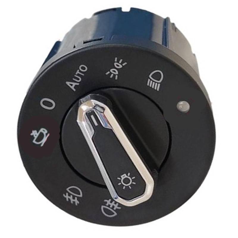 CAKYSE Lichtschalter Scheinwerfer Kompatibel Mit Seat Für Tarraco KN2 2019 2020 2021 2022 2023 2024 Auto Upgrade Modificati Lights Tuning Autoscheinwerferschalter von CAKYSE