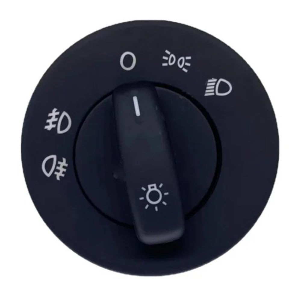 CAKYSE Lichtschalter Scheinwerfer Kompatibel Mit Skoda Für Octavia 2004 2005 2006 2007 2008 2009 2010 2011 2012 2013 Auto-Scheinwerfer-Nebelscheinwerfer-Schalterknopf 1ZD941431E CAKYSE Lichtschalter Scheinwerfer Kompatibel Mit Skoda Für Octavia 2004 2005 2006 2007 2008 2009 2010 2011 2012 2013 Auto-Scheinwerfer-Nebelscheinwerfer-Schalterknopf 1ZD941431E von CAKYSE