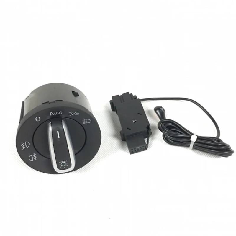 CAKYSE Lichtschalter Scheinwerfer Kompatibel Mit VW Für Golf 6 MK5 MK6 Für J&etta MK5 Für Passat B6 Auto-Lichtsensor Mit Scheinwerferschalter. Auto-Scheinwerferschalter von CAKYSE