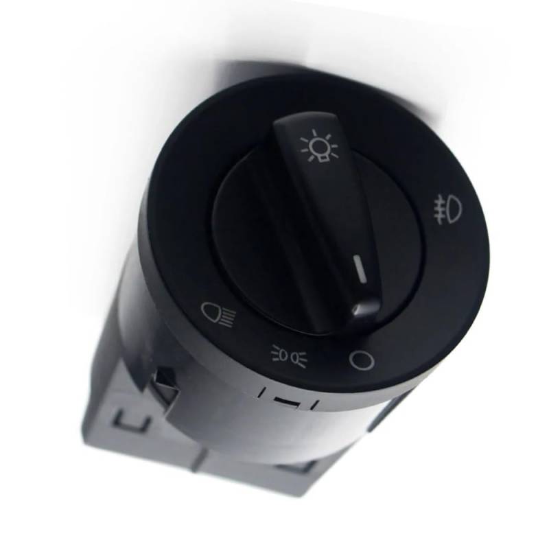 CAKYSE Lichtschalter Scheinwerfer Kompatibel Mit VW Für Golf MK4 Für Passat Für B5 1998 1999 2000 2001 2002 2003 2004 2005 Scheinwerfersteuerungsschalter Nebelknopf 1C0941531(Switch) von CAKYSE