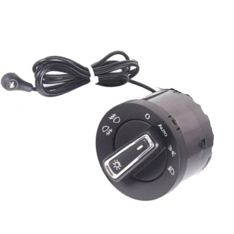 CAKYSE Lichtschalter Scheinwerfer Kompatibel Mit VW Für Golf MK5 MK6 MK7 Für Bora Für Passat B7 B8 Auto-Scheinwerferschalter. Eingebauter Automatischer Lichtsensor-Scheinwerferschalter(External) von CAKYSE