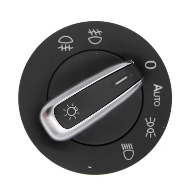 CAKYSE Lichtschalter Scheinwerfer Kompatibel Mit VW Für Golf Mk5 Mk6 Für GTI Mk5 Mk6 2006 2007 2008 2009 2010 2011 2012 2013 Auto-Scheinwerferschalter-Sensor 5ND941431B von CAKYSE