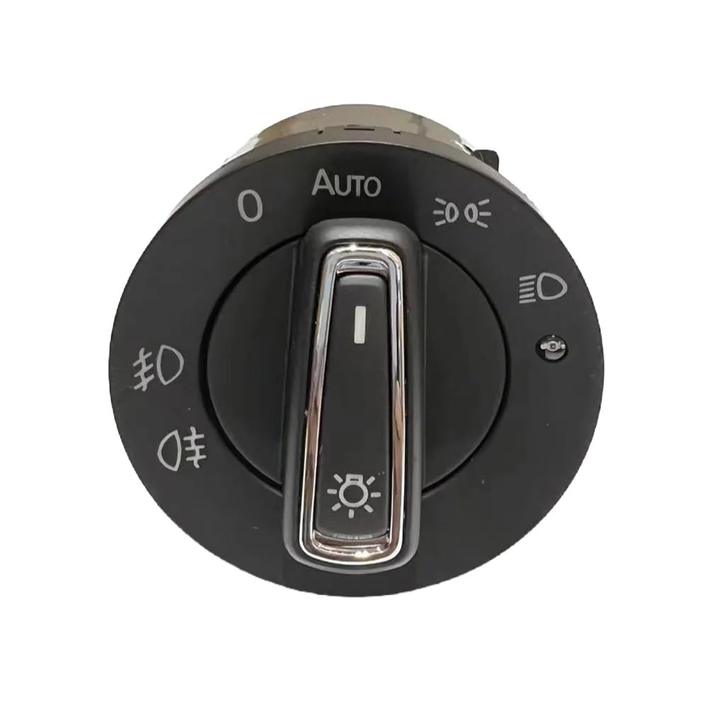 CAKYSE Lichtschalter Scheinwerfer Kompatibel Mit VW Für J&etta MK5 MK6 MK7 Für Golf MK5 MK6 MK7 Auto-Scheinwerfer-Nebelscheinwerfer-Sensor-Schaltermodul 5ND941431A 1K0941431(MQB 10pin) von CAKYSE