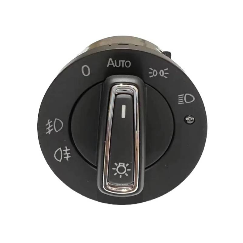 CAKYSE Lichtschalter Scheinwerfer Kompatibel Mit VW Für J&etta MK5 MK6 MK7 Für Golf MK5 MK6 MK7 Auto-Scheinwerfer-Nebelscheinwerfer-Sensor-Schaltermodul 5ND941431A 1K0941431(MQB 10pin) von CAKYSE