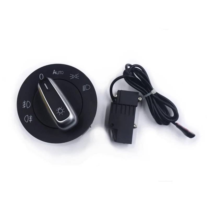 CAKYSE Lichtschalter Scheinwerfer Kompatibel Mit VW Für J&etta Mk5 Für Passat B6 3c Für Touran 2006 2007 2008 2009 2010 2011 Auto-Scheinwerferschalter-Sensor 3C8941431A von CAKYSE
