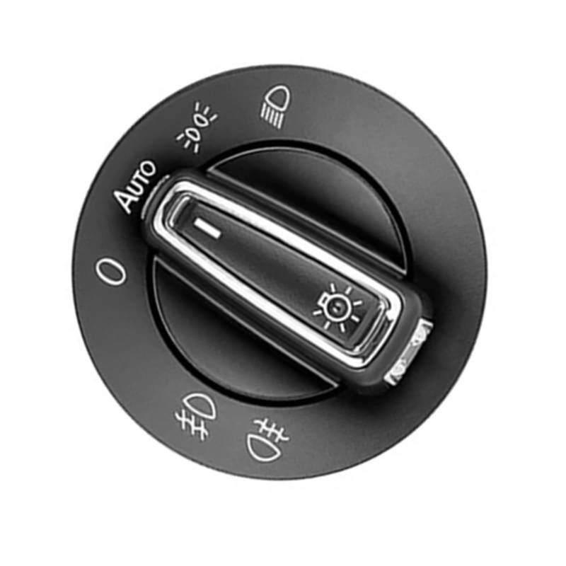 CAKYSE Lichtschalter Scheinwerfer Kompatibel Mit VW Für Tiguan I 5N 2007 2008 2009 2010 2011 2012 2013 2014 2015 2016 2017 2018 Auto-Scheinwerferschalter Mit Sensor von CAKYSE