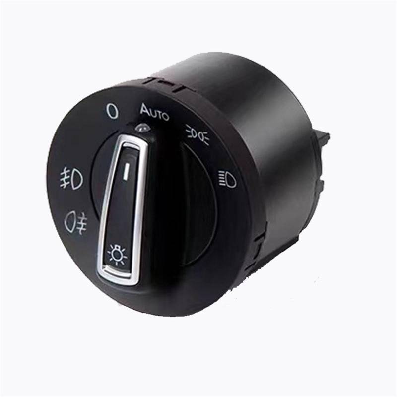CAKYSE Lichtschalter Scheinwerfer Kompatibel Mit VW Für Touran MK1 1T 2009 2010 2011 2012 2013 2014 2015 Scheinwerfer-Automatikschalter-Upgrade Modificati 1C0941531 3BD941531 von CAKYSE