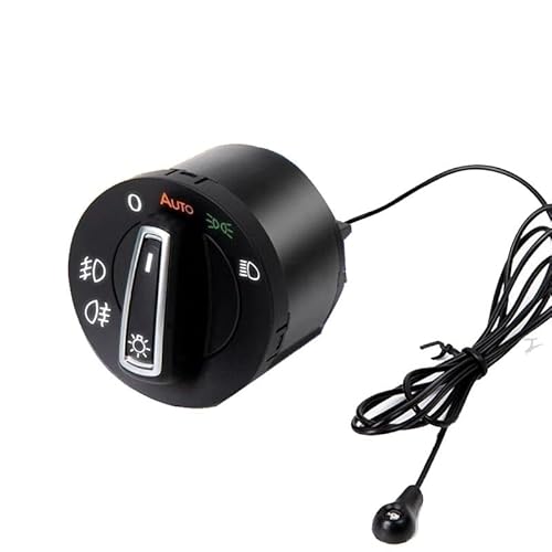 CAKYSE Lichtschalter Scheinwerfer Kompatibel Mit VW Für Transporter T7 2022 2023 2024 Scheinwerfer Automatische Schalter Upgrade Modificati Zubehör 5GG941431D von CAKYSE