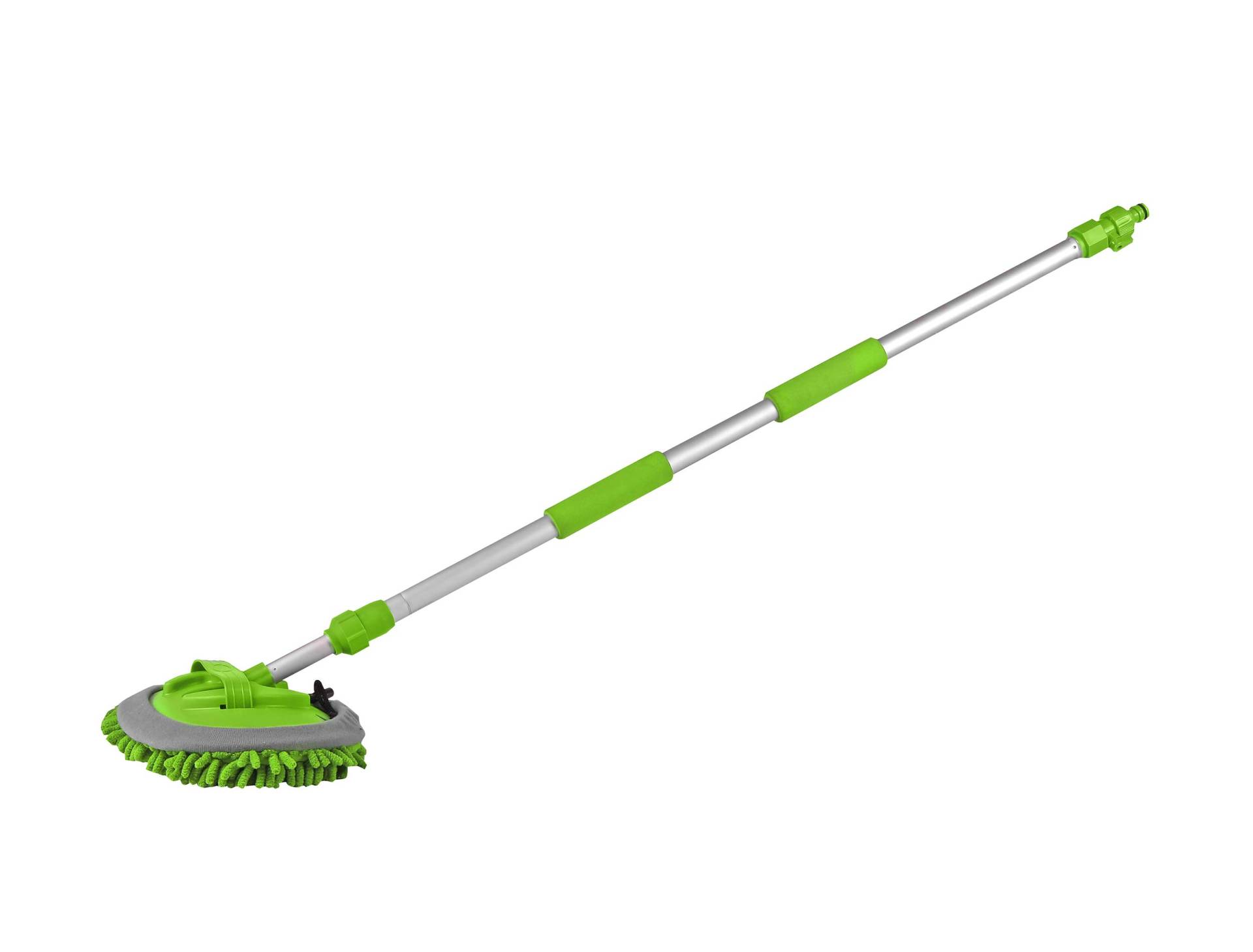 CALIMA 46005 Mikrofaser Waschmopp, mit Teleskopstange, Waschbürste, für Wohnwagen von CALIMA