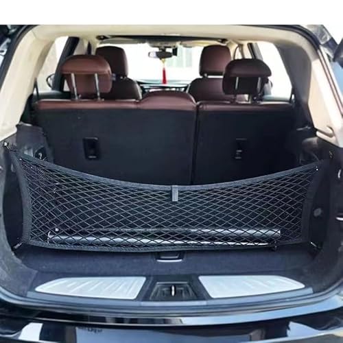 Auto Kofferraum Gepäcknetz, Für Ford Kuga 2019-2023 Auto Aufbewahrung Netz Storage Lagerung Mesh Organizer,Double Layer 100 * 60 von CALUU