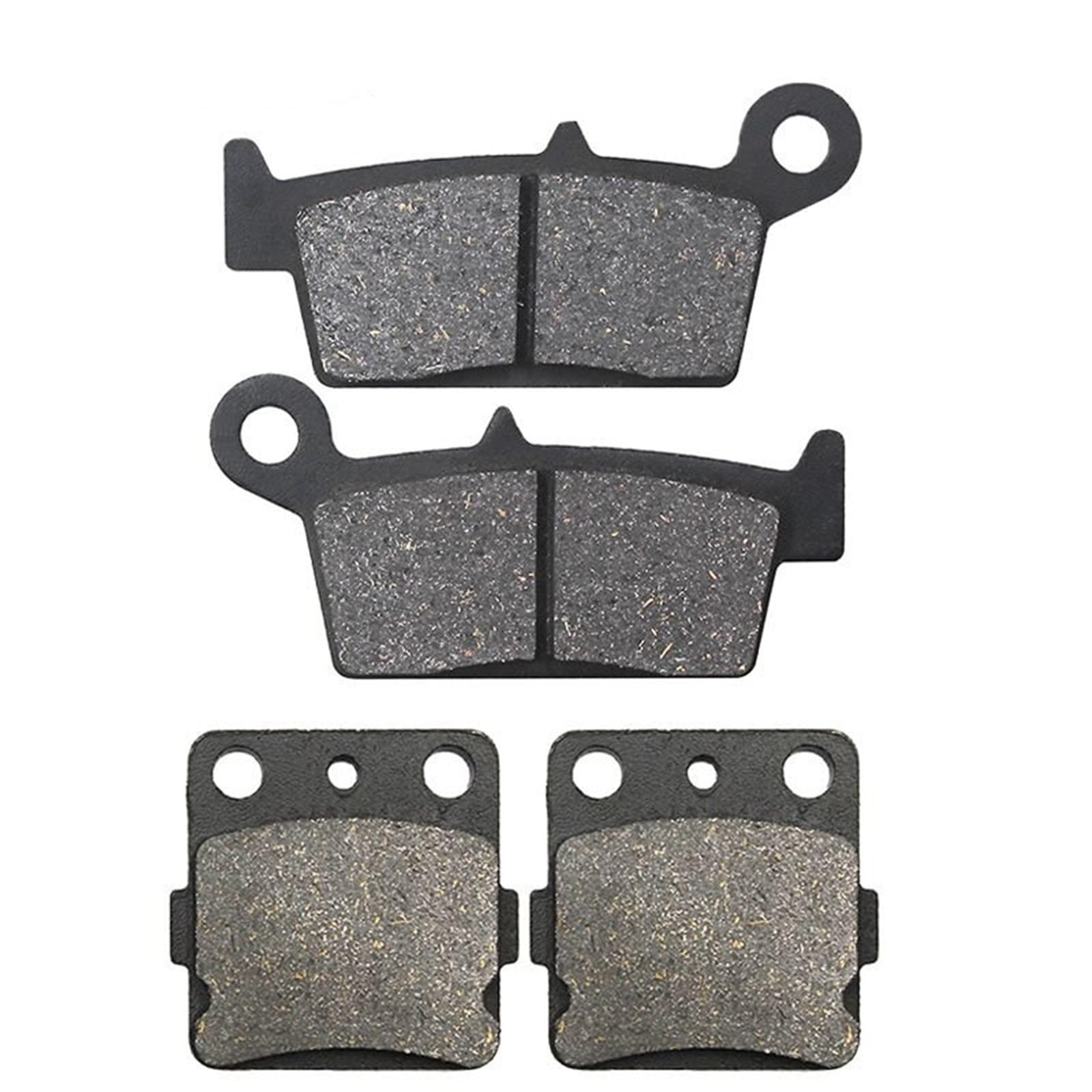 Für CR80R CR 80 R 1992-1995 Für CR80RB 80RB Expert 1996-2002 CR85 85 2003-2007 Motorrad Bremsbeläge Vorne Und Hinten Bremsbeläge Vorne(Front and Rear) von CANAKMUMBB